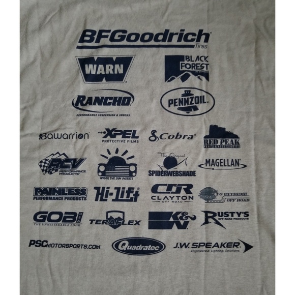 SOLD!!    Jeep Jamboree 2018 T Shirt. Size L. - Picture 4 of 5